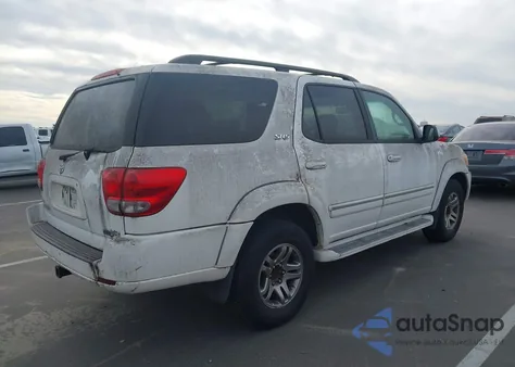 2007 Toyota Sequoia Sr5 V8 from USA, damaged, VIN 5TDZT34A87S291017